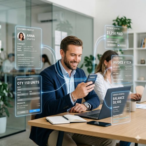 Salesperson Mobile Application