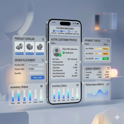Salesperson Mobile Application
